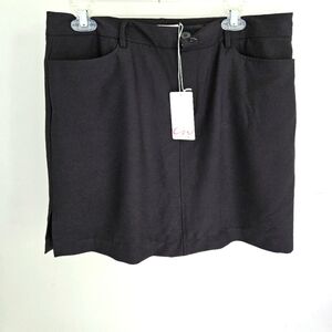 Skorts Cracked Wheat Black Golf And Tennis NWT